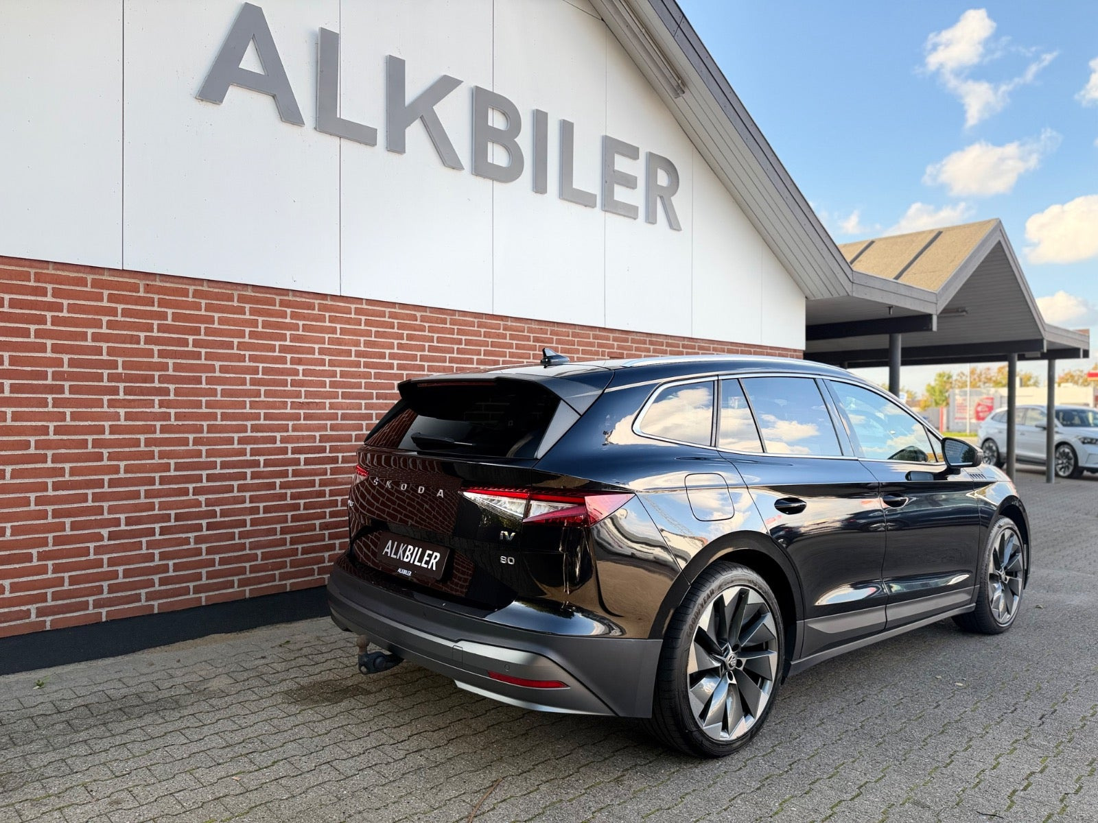 Sort Skoda Enyaq fra 2021