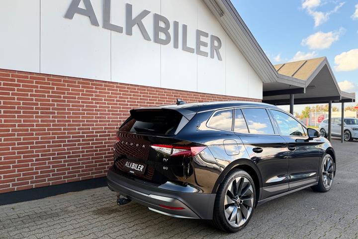 Sort Skoda Enyaq fra 2021