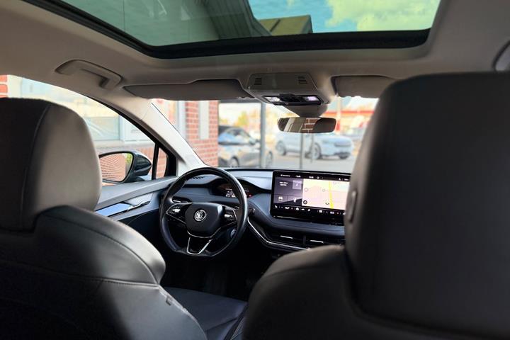 Sort Skoda Enyaq fra 2021