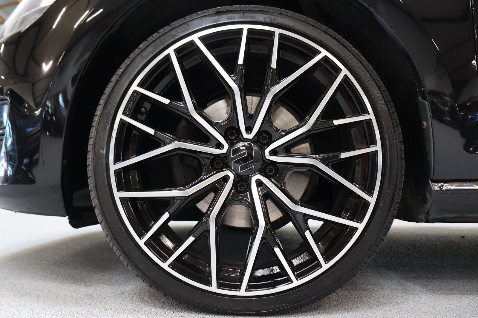 Sort VW Golf VII fra 2015