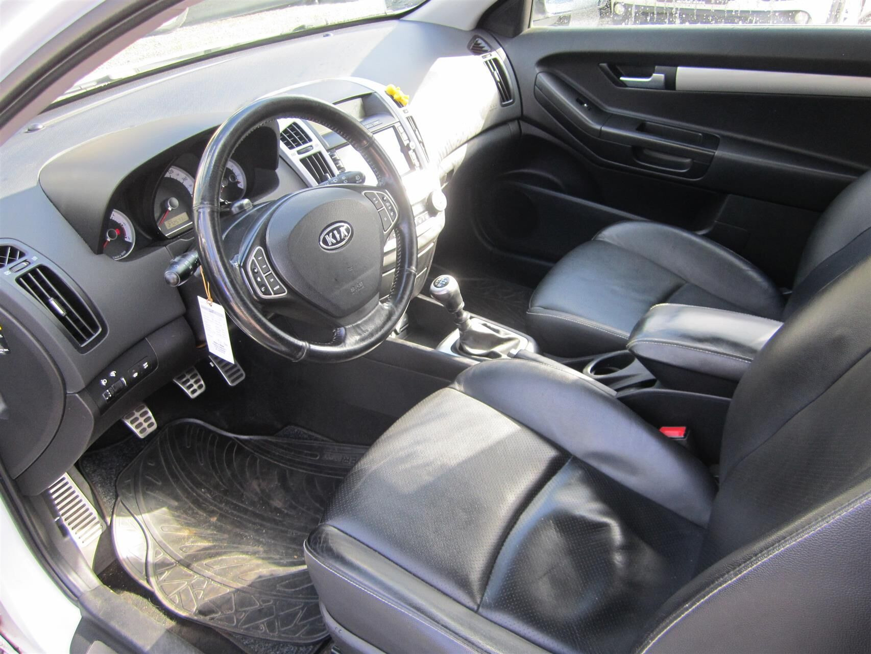 Hvid Kia Pro Ceed fra 2009