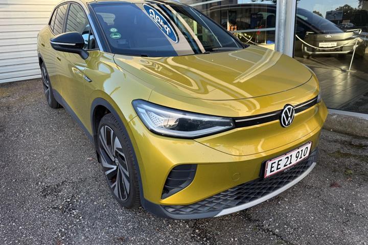 Gul VW ID.4 fra 2021
