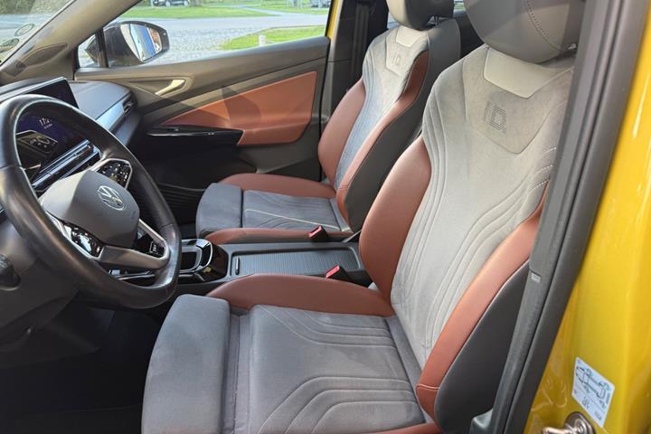 Gul VW ID.4 fra 2021