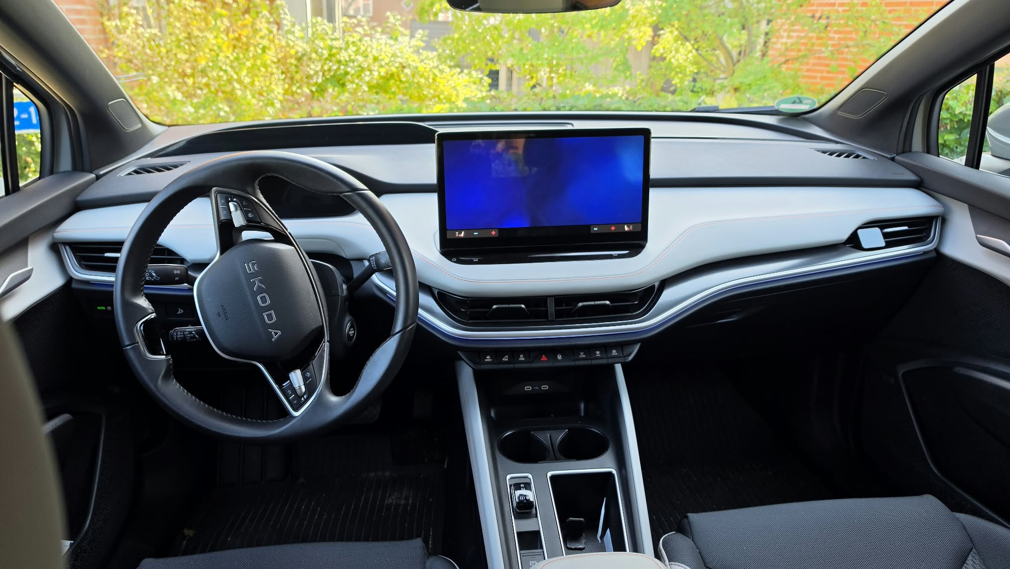 Grå Skoda Elroq fra 2025