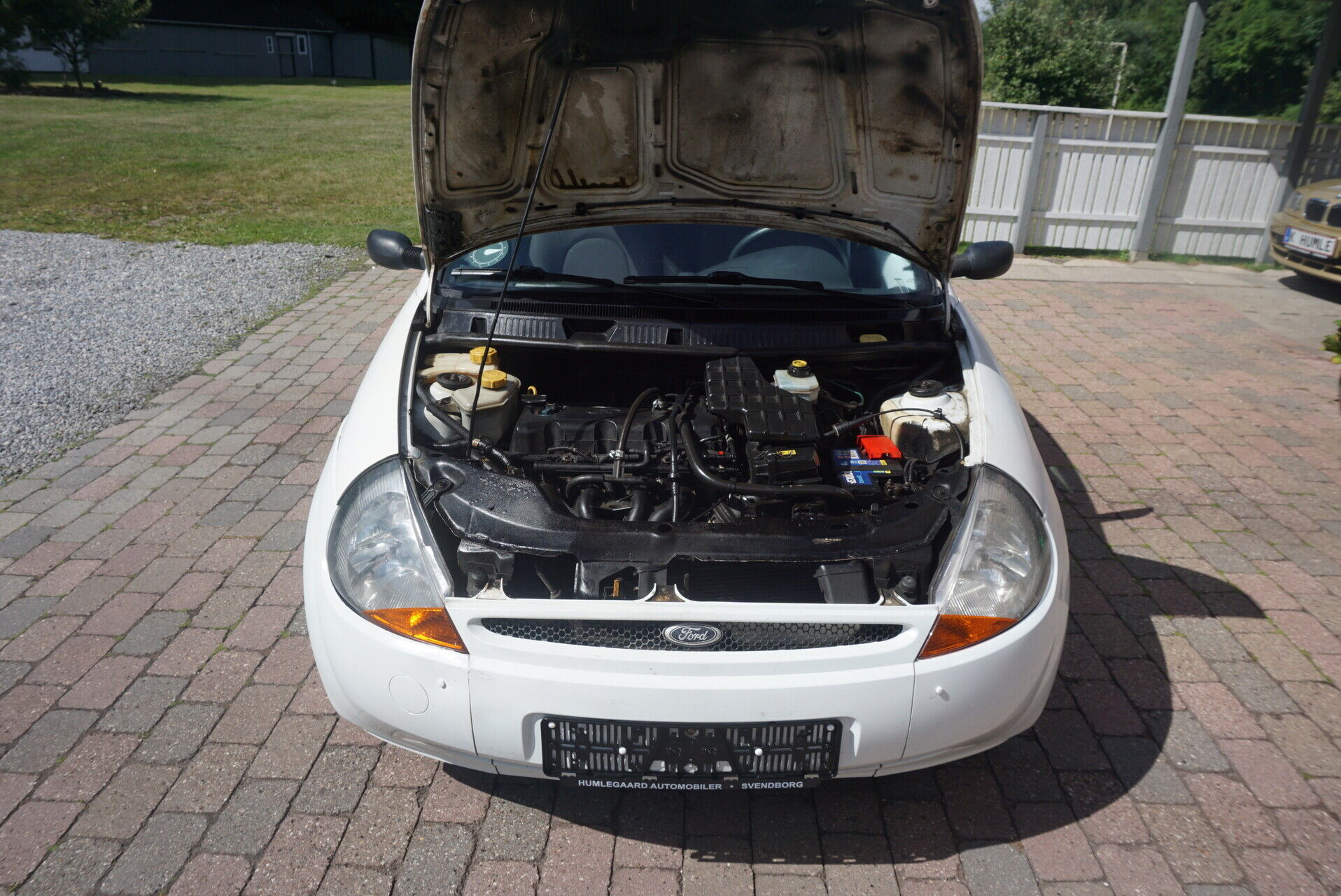 Hvid Ford Ka fra 2009