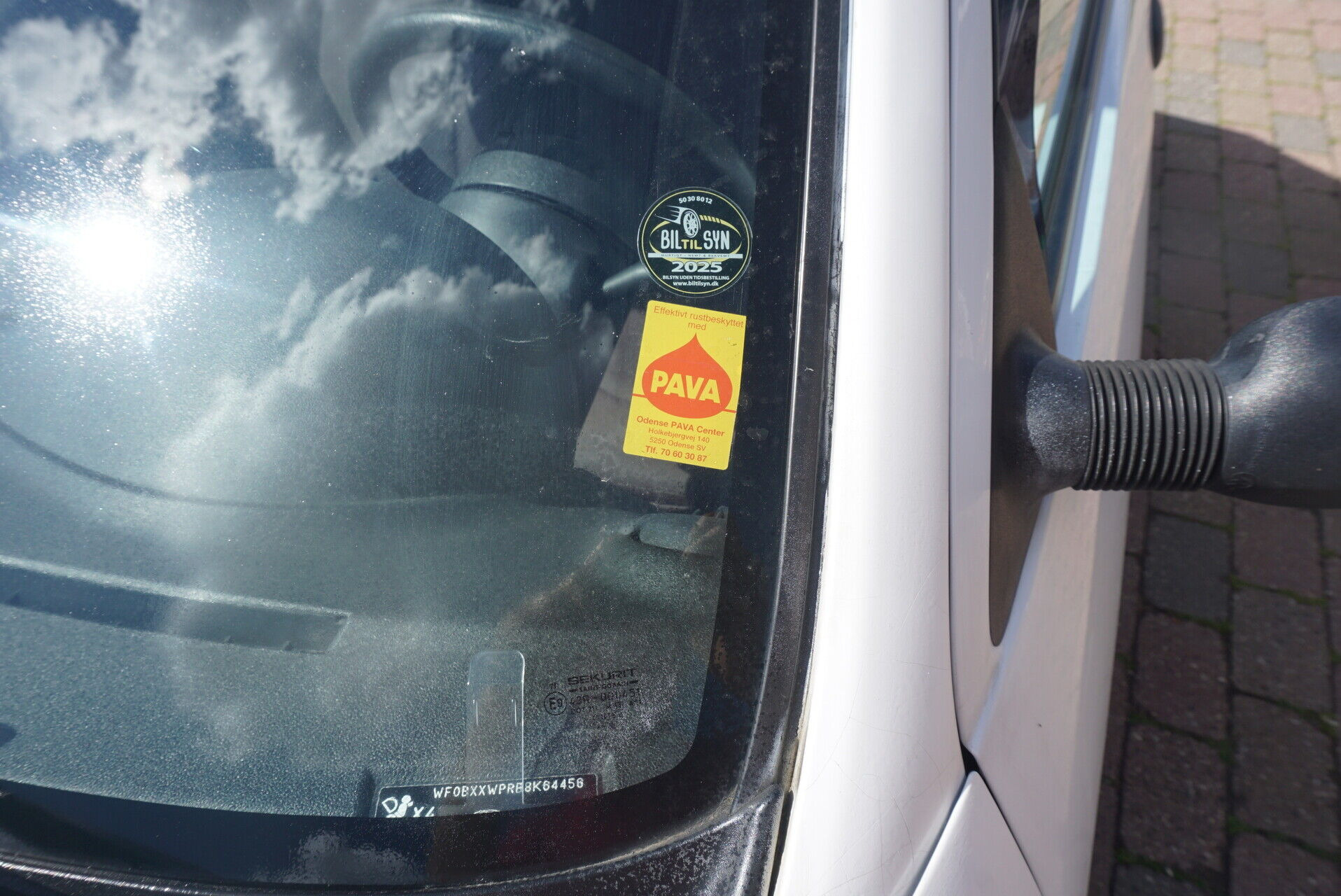 Hvid Ford Ka fra 2009