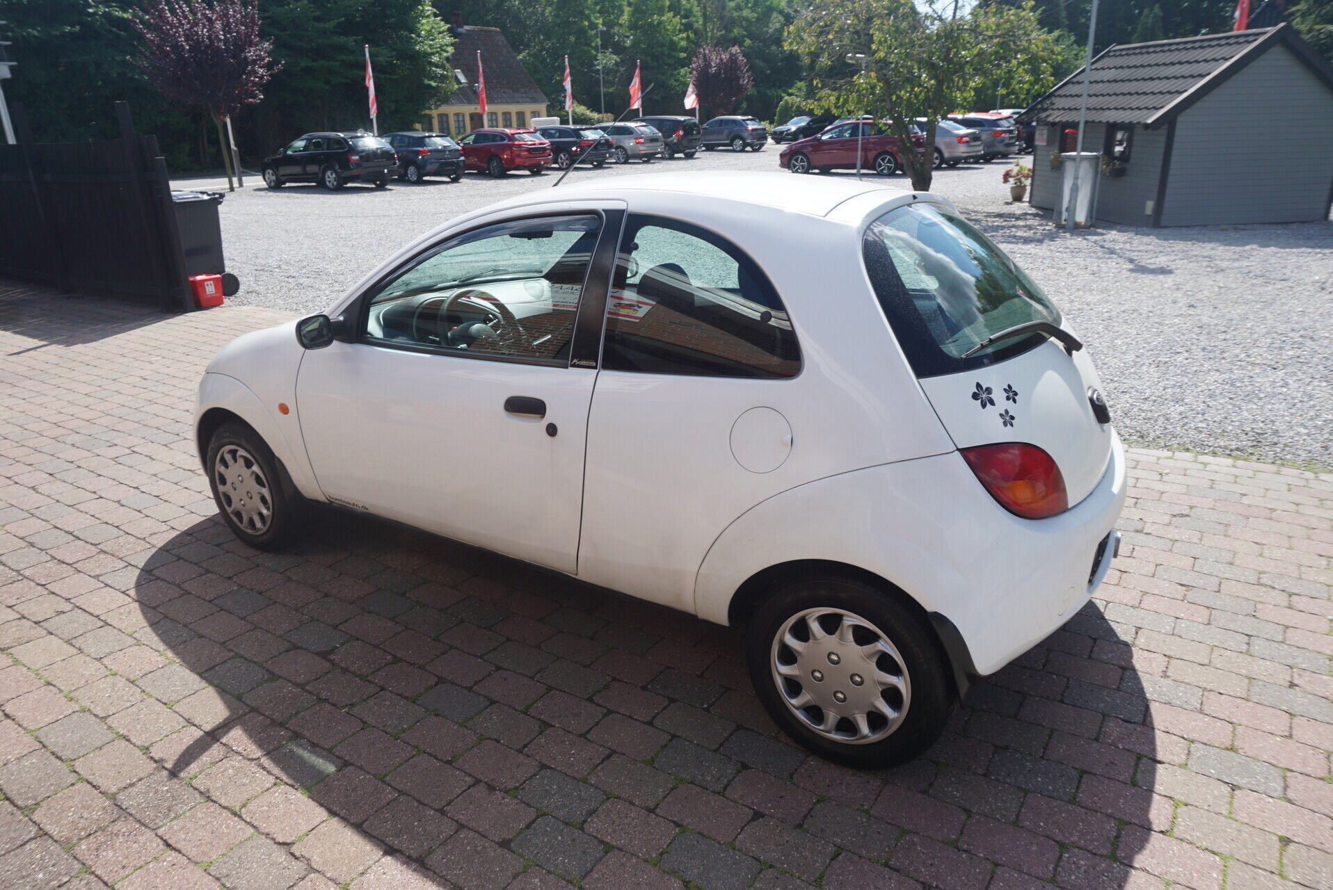 Hvid Ford Ka fra 2009