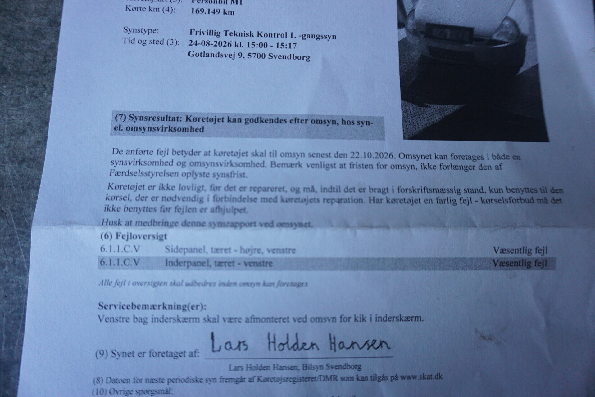 Hvid Ford Ka fra 2009