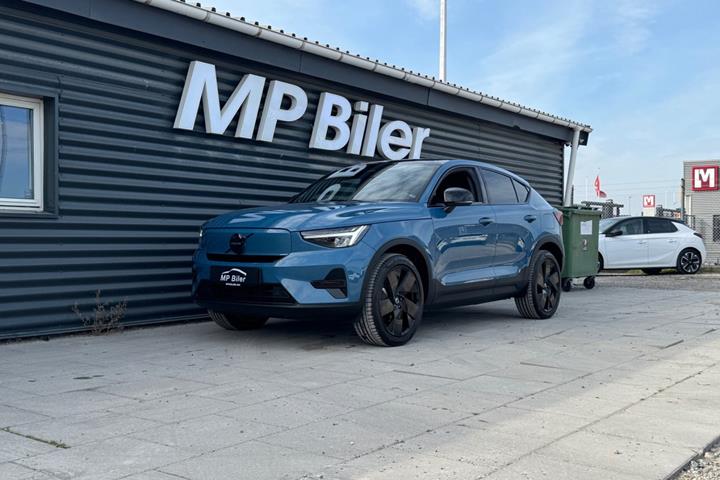 Blå Volvo C40 fra 2022