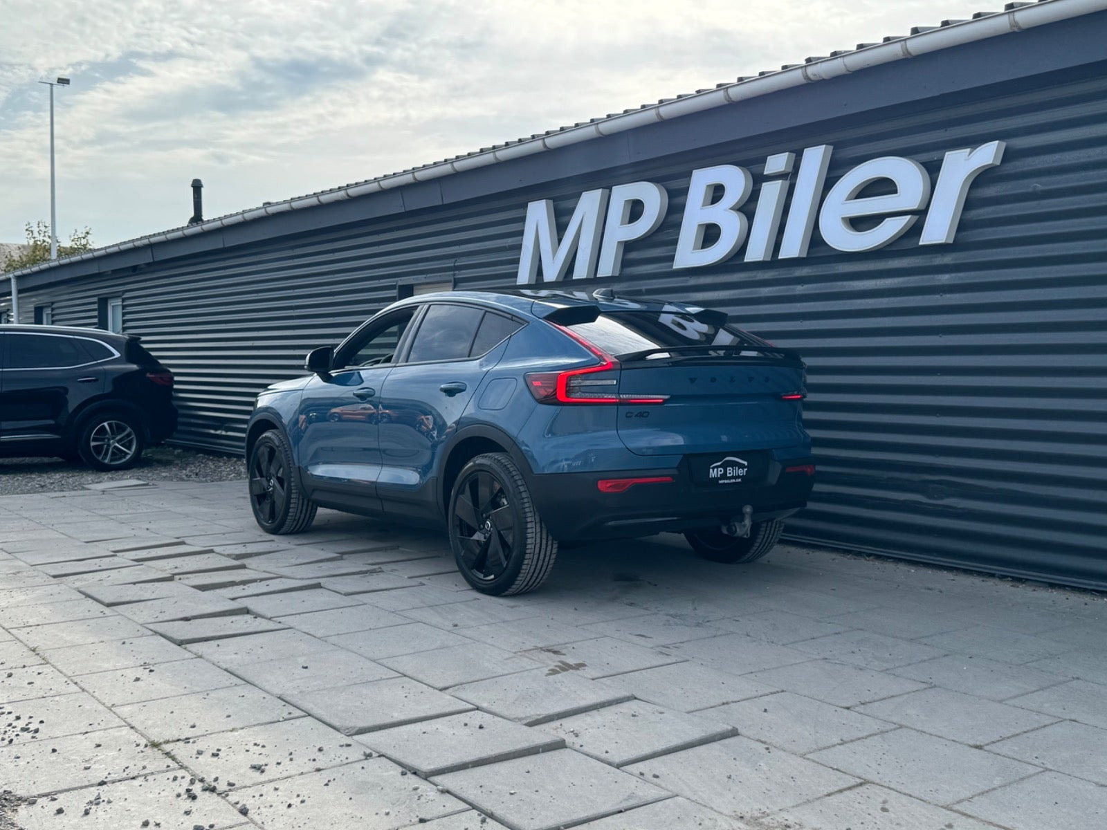 Blå Volvo C40 fra 2022