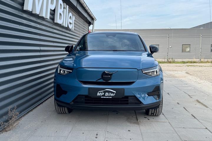 Blå Volvo C40 fra 2022