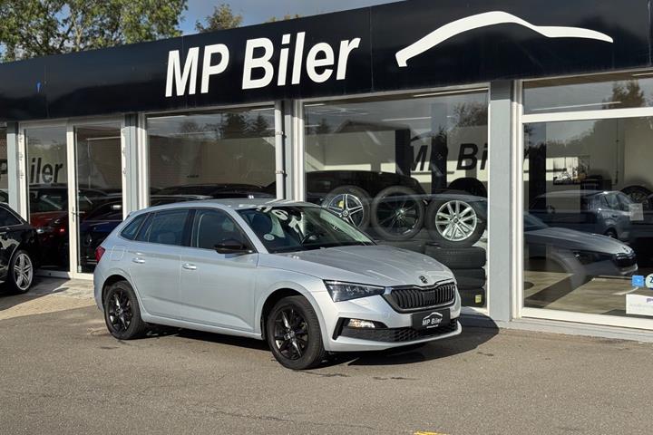 Sølv Skoda Scala fra 2019
