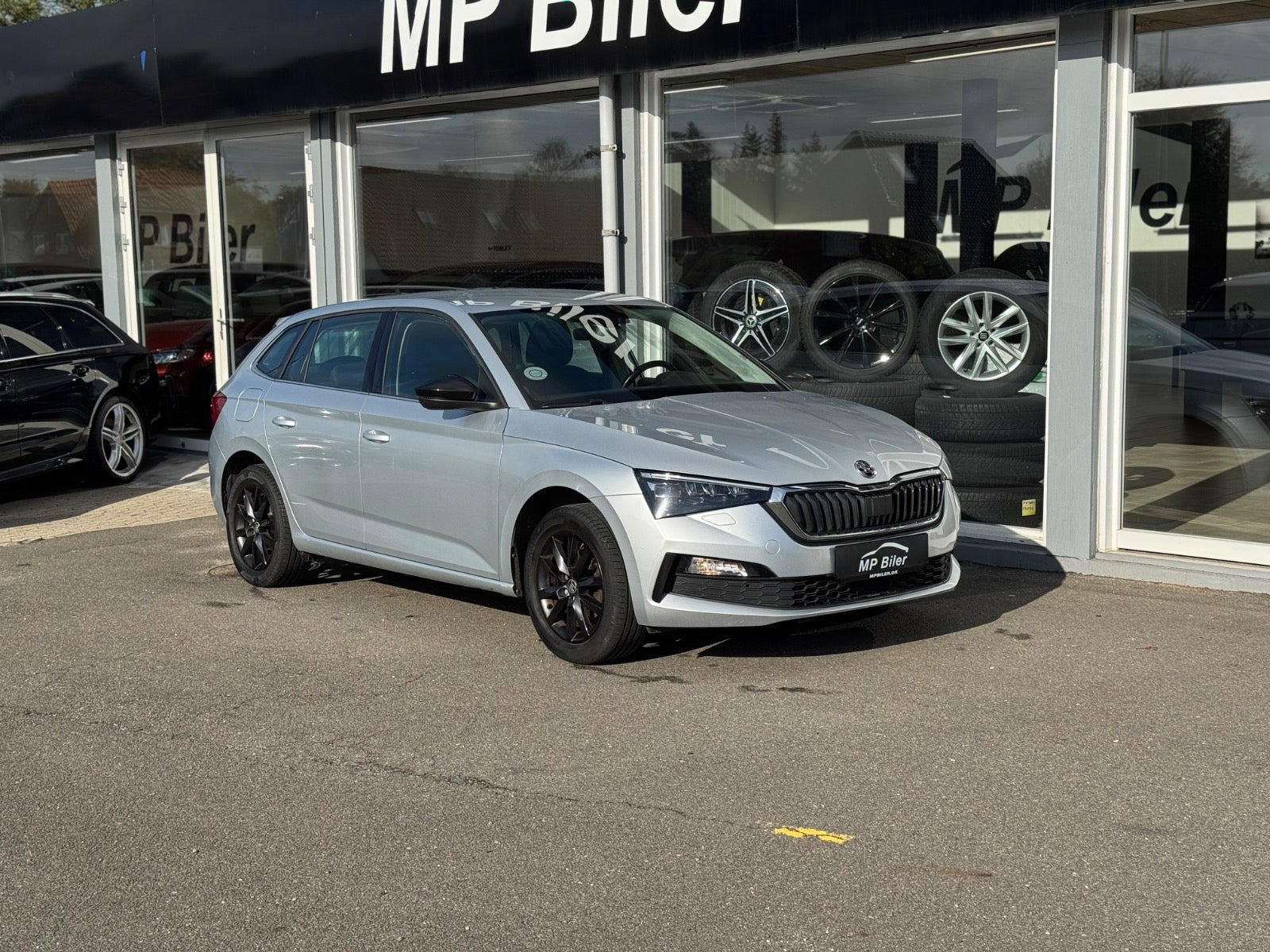 Sølv Skoda Scala fra 2019
