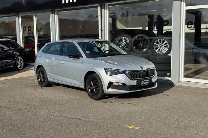 Sølv Skoda Scala fra 2019