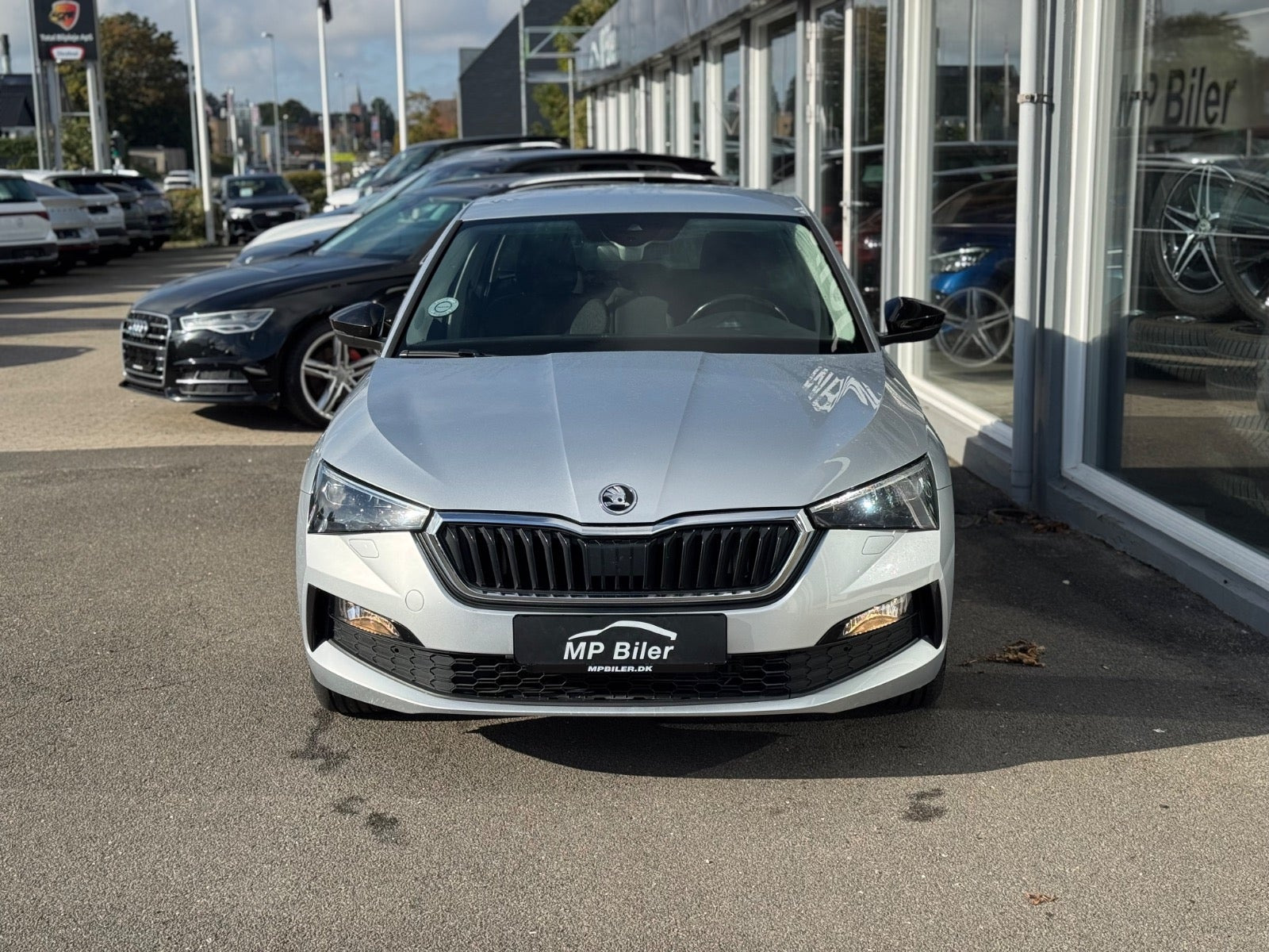 Sølv Skoda Scala fra 2019
