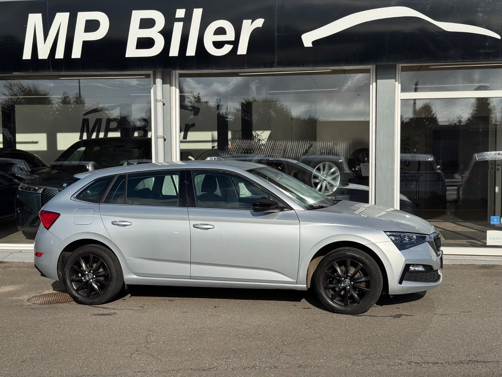 Sølv Skoda Scala fra 2019