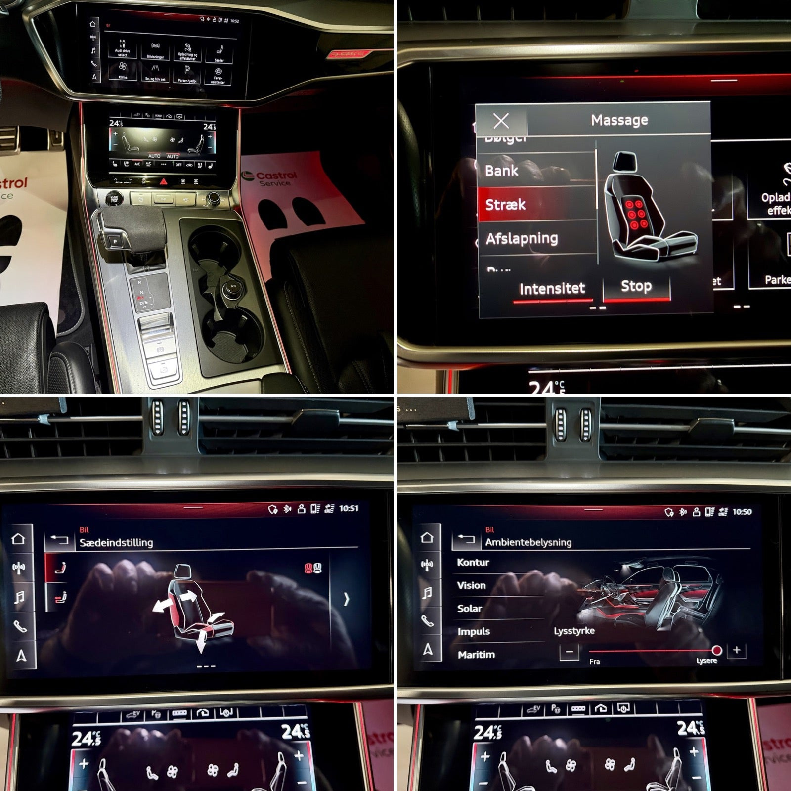 Sort Audi A6 fra 2021