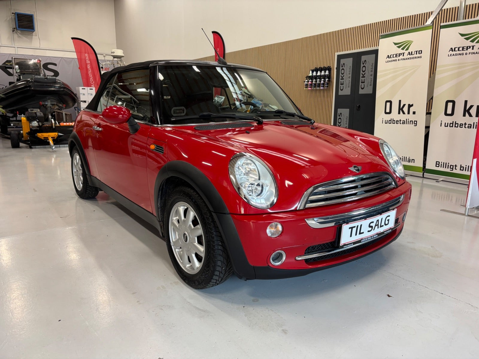Rød Mini One fra 2007
