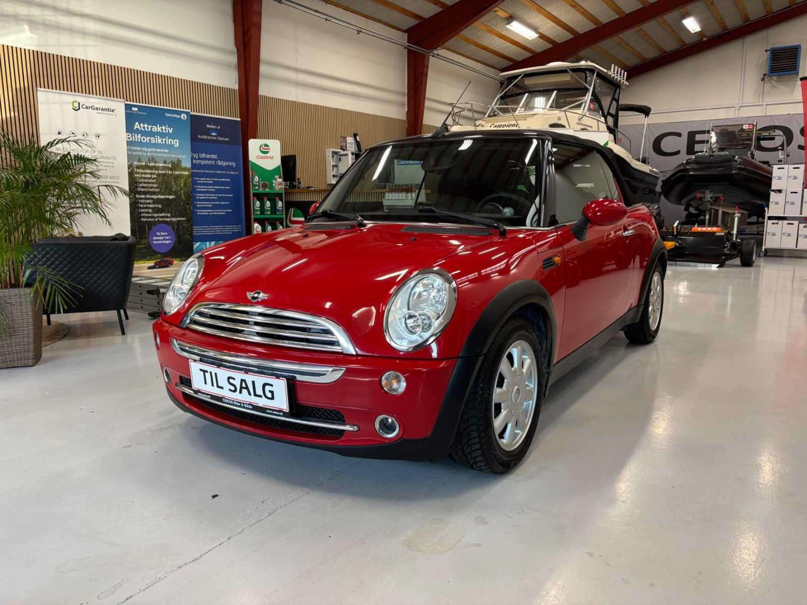 Rød Mini One fra 2007