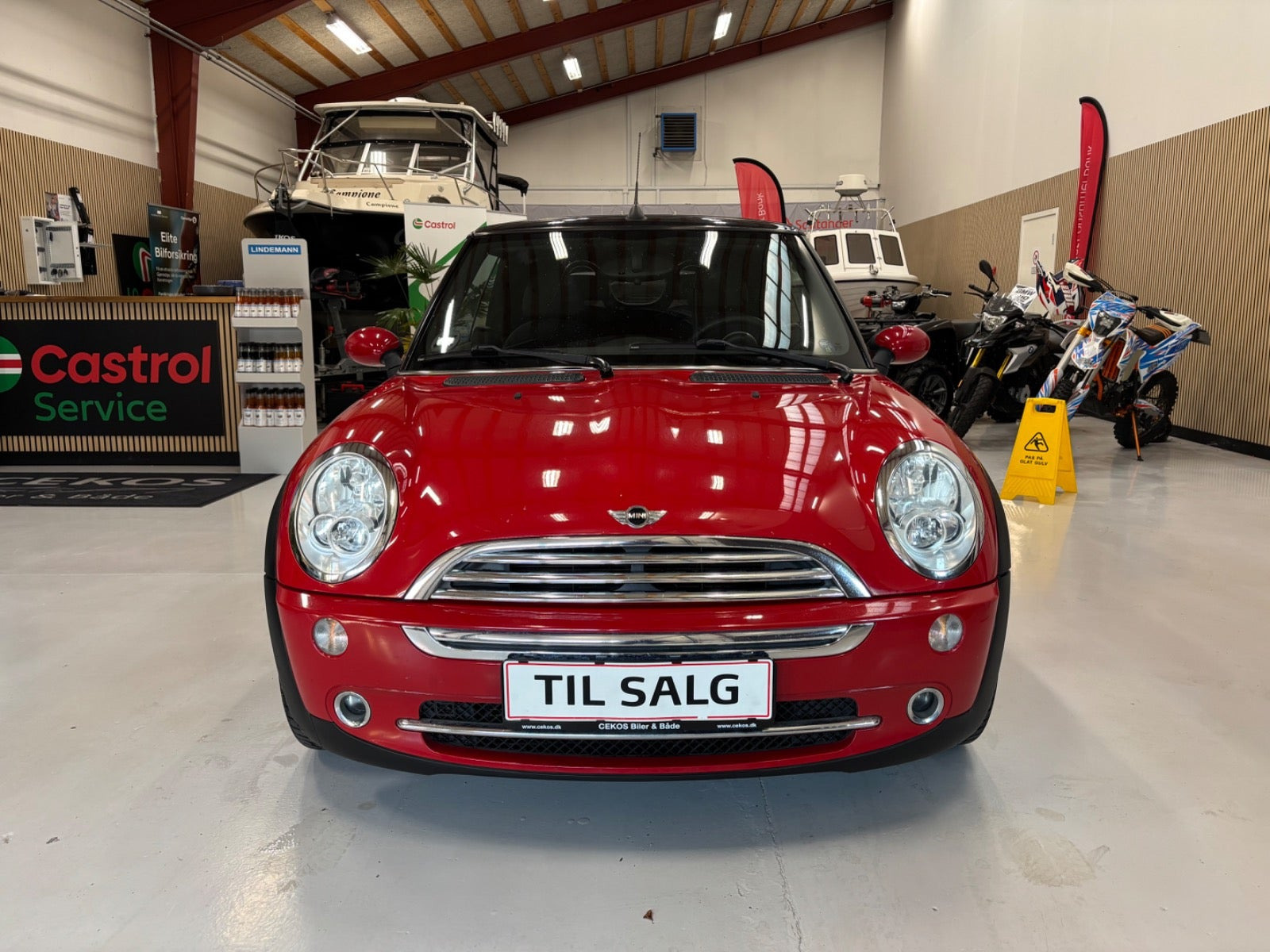 Rød Mini One fra 2007