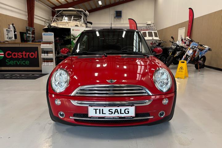 Rød Mini One fra 2007