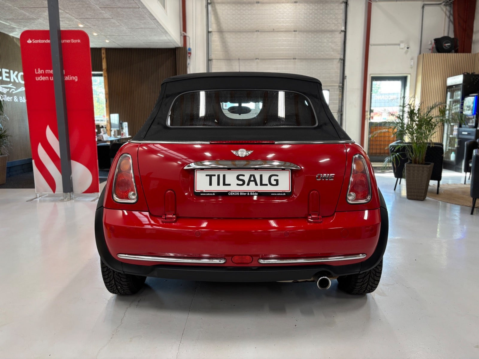 Rød Mini One fra 2007