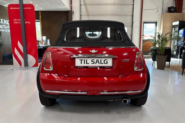 Rød Mini One fra 2007