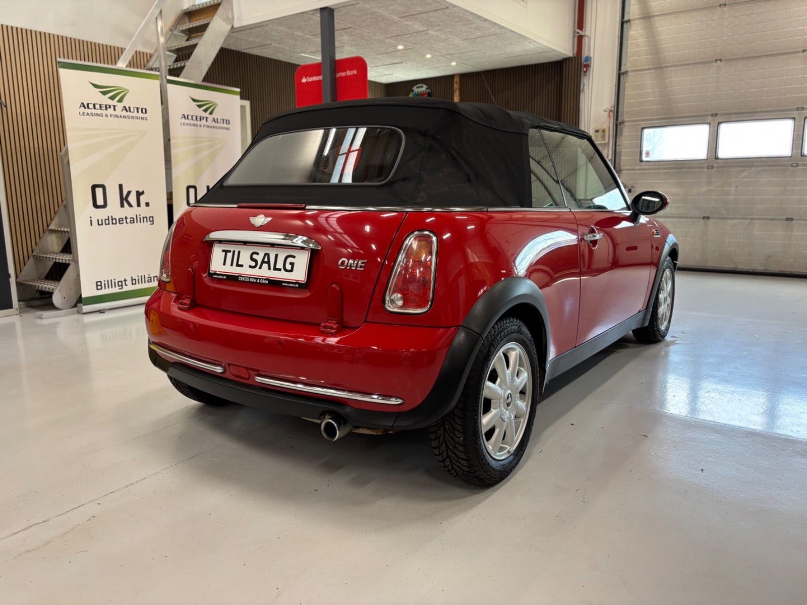Rød Mini One fra 2007
