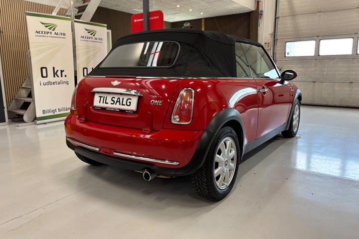 Rød Mini One fra 2007