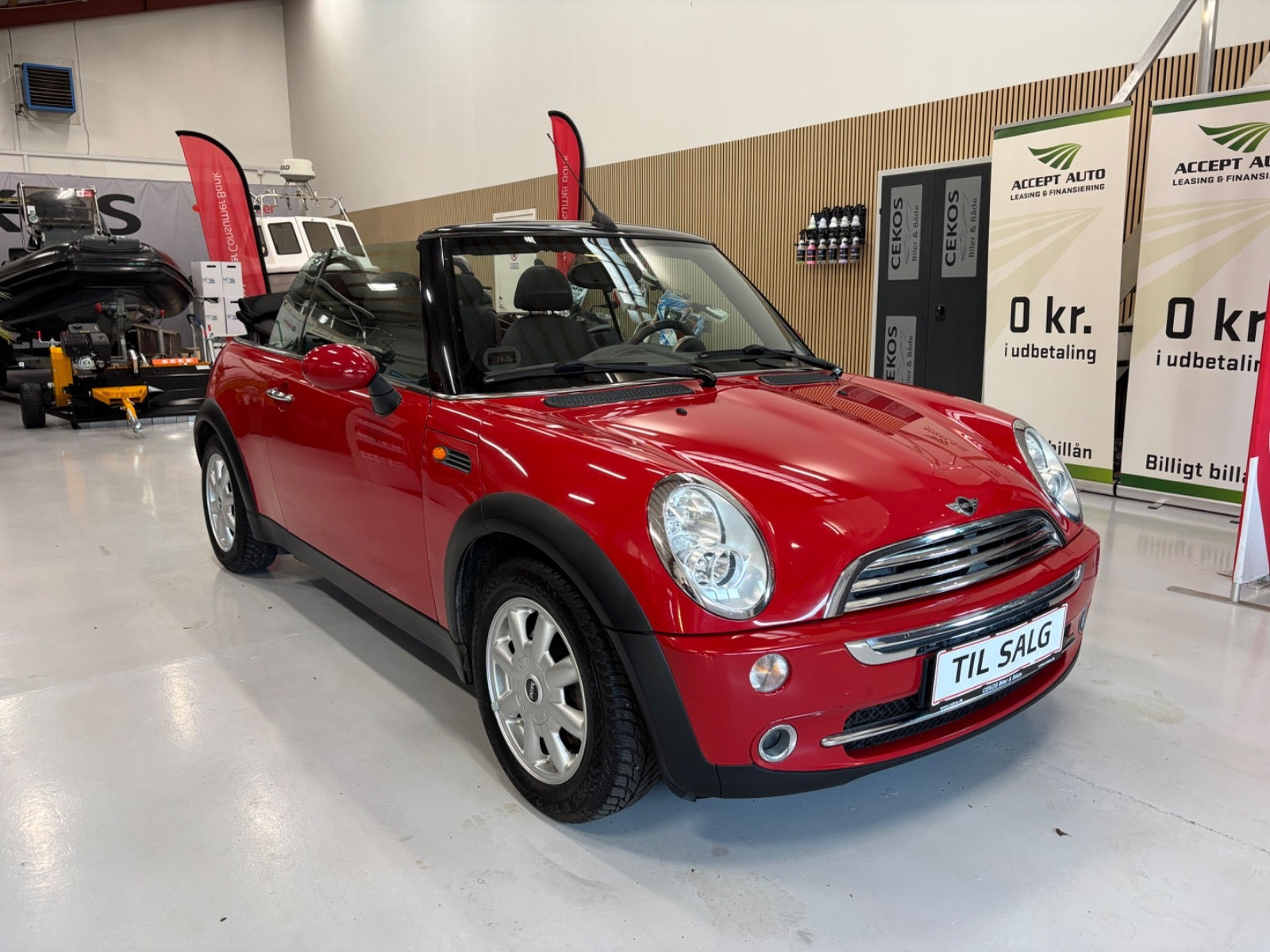 Rød Mini One fra 2007