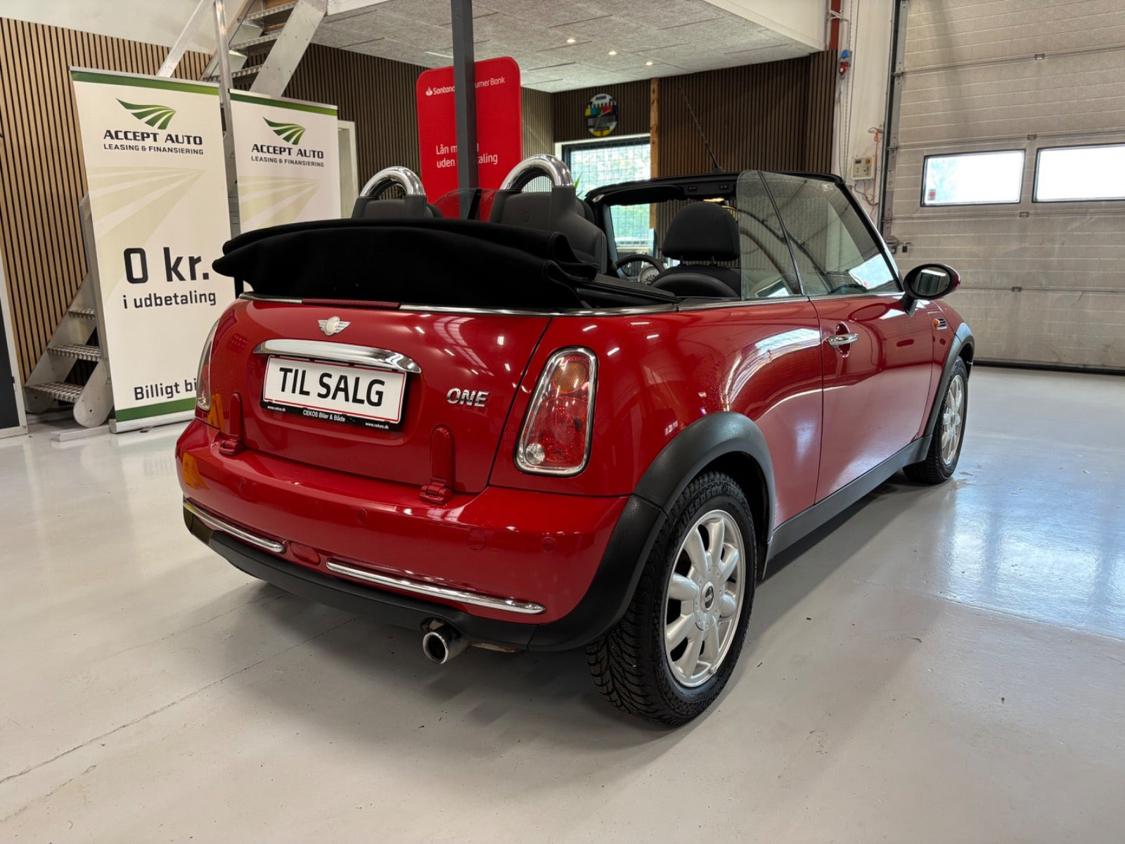 Rød Mini One fra 2007