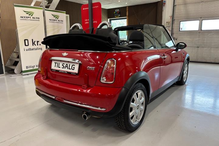 Rød Mini One fra 2007