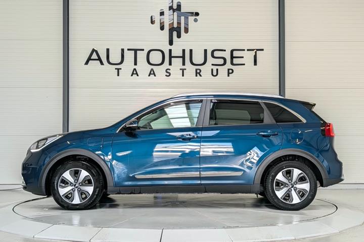 Blå Kia Niro fra 2018