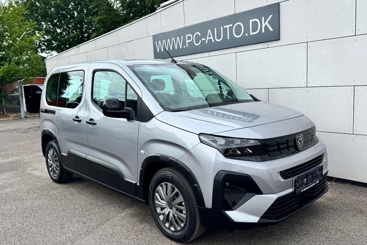Sølv Peugeot e-Rifter fra 2025