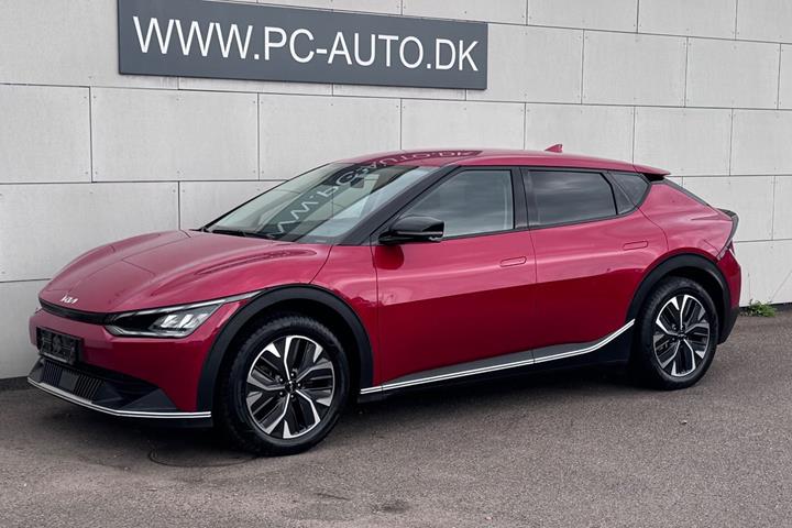Rød Kia EV6 fra 2023