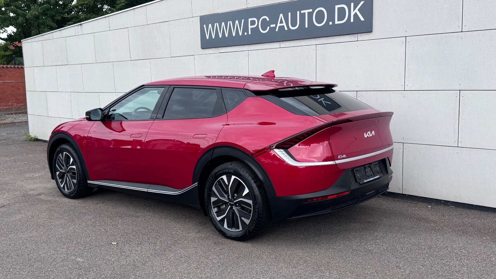 Rød Kia EV6 fra 2023