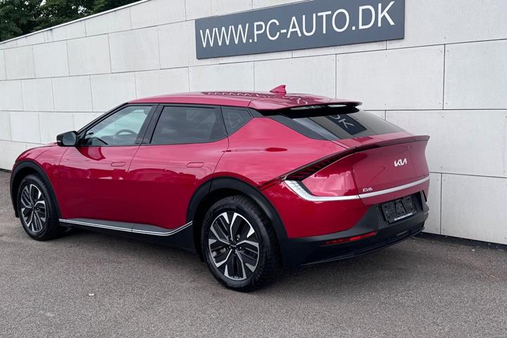 Rød Kia EV6 fra 2023