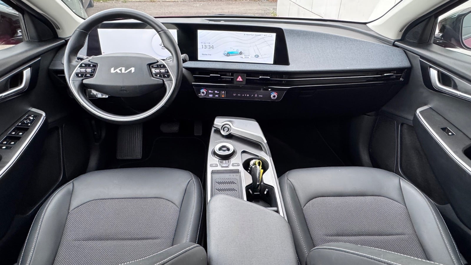 Rød Kia EV6 fra 2023