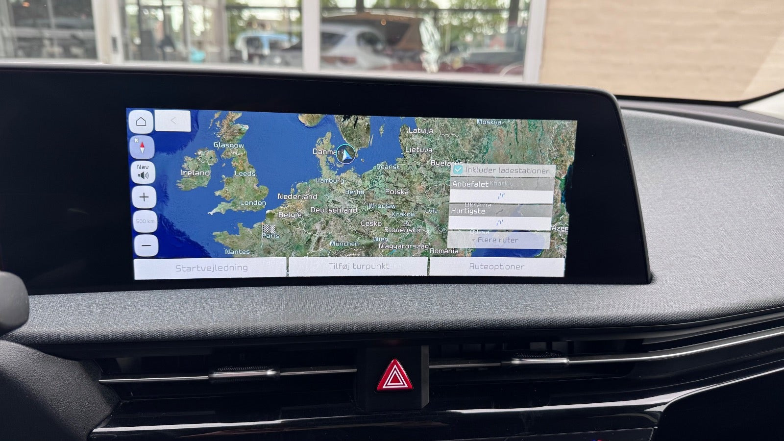 Rød Kia EV6 fra 2023