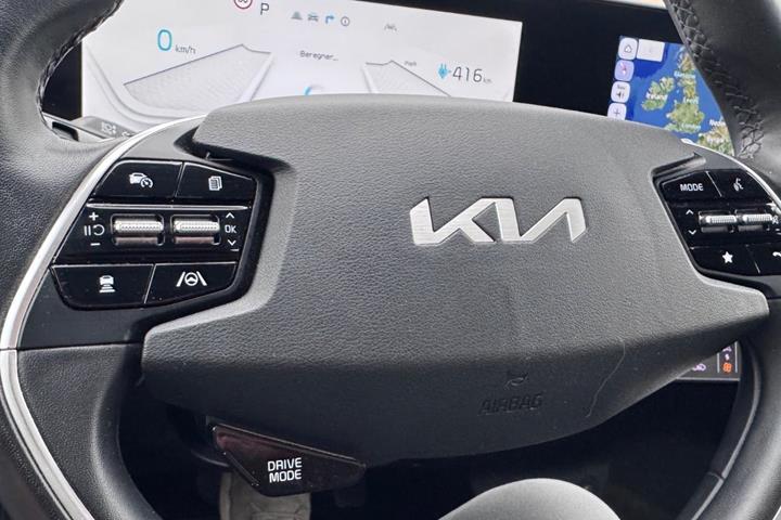 Rød Kia EV6 fra 2023