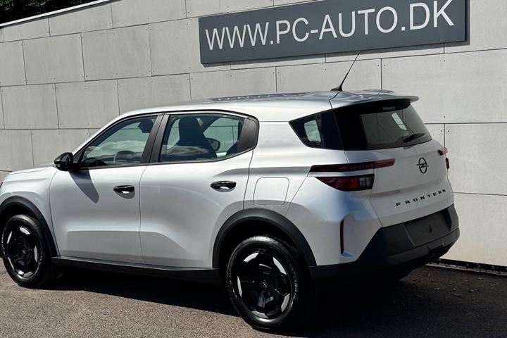 Grå Opel Frontera fra 2025