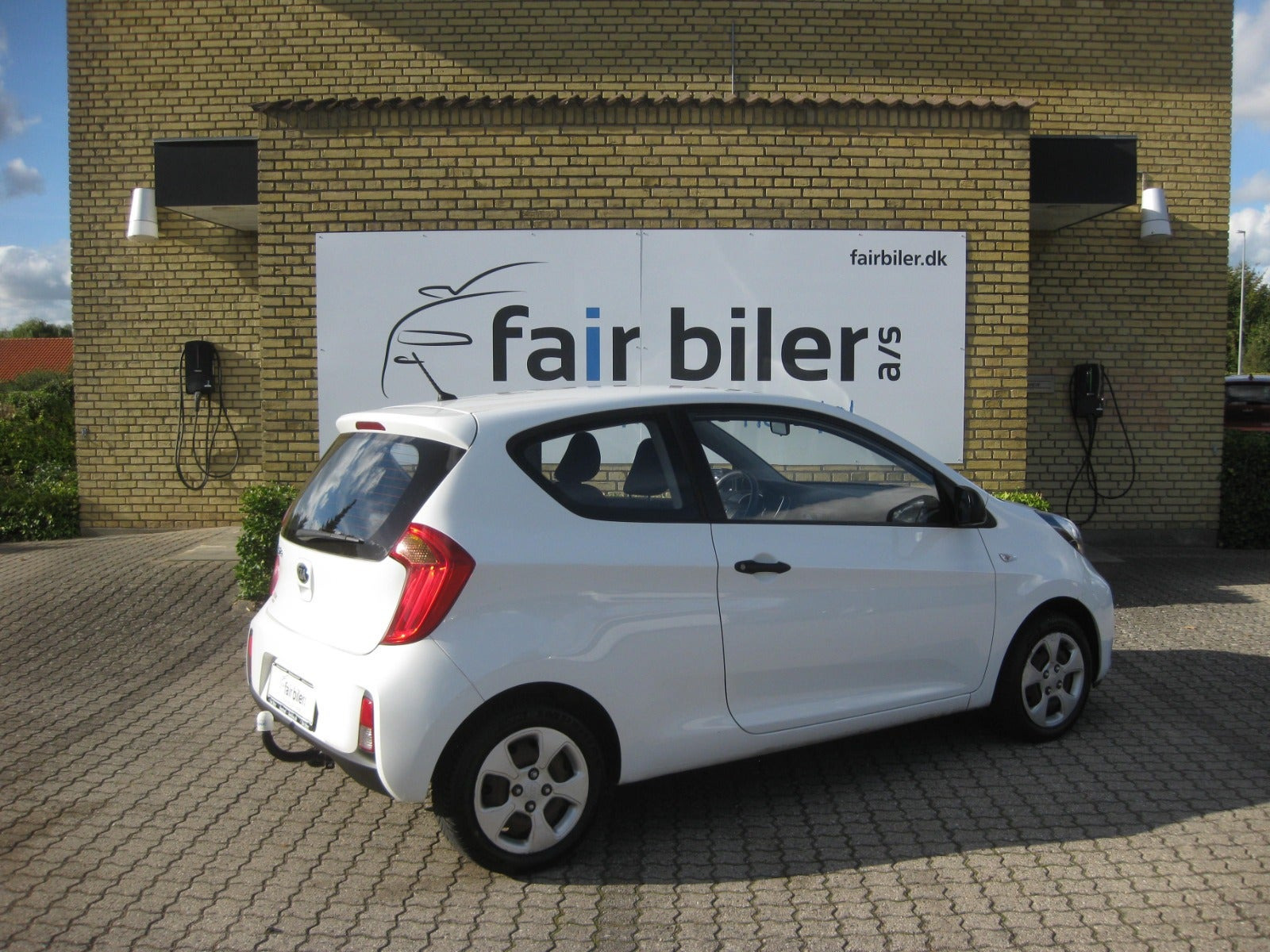 Hvid Kia Picanto fra 2016