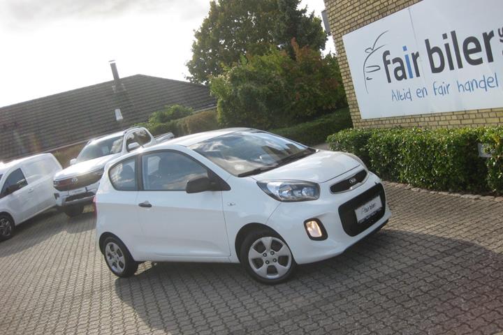 Hvid Kia Picanto fra 2016