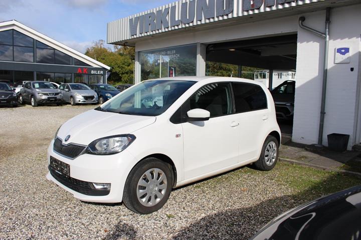 Hvid Skoda Citigo fra 2019