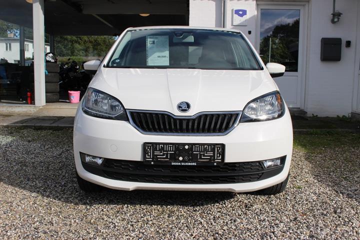 Hvid Skoda Citigo fra 2019