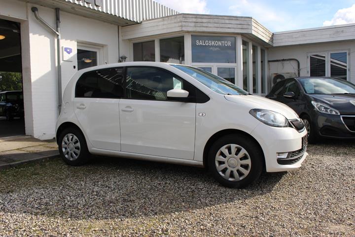 Hvid Skoda Citigo fra 2019