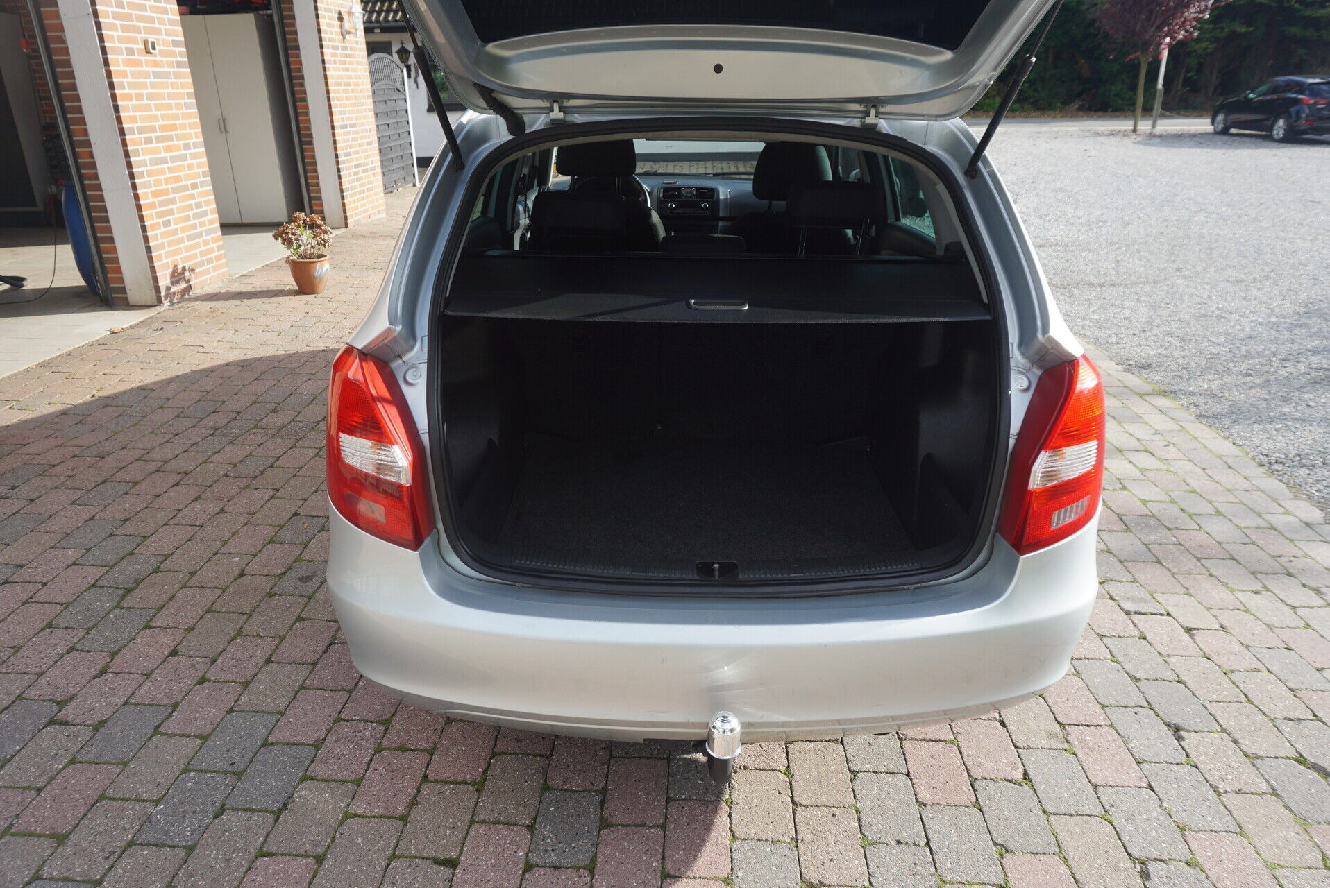 Sølv Skoda Fabia fra 2014