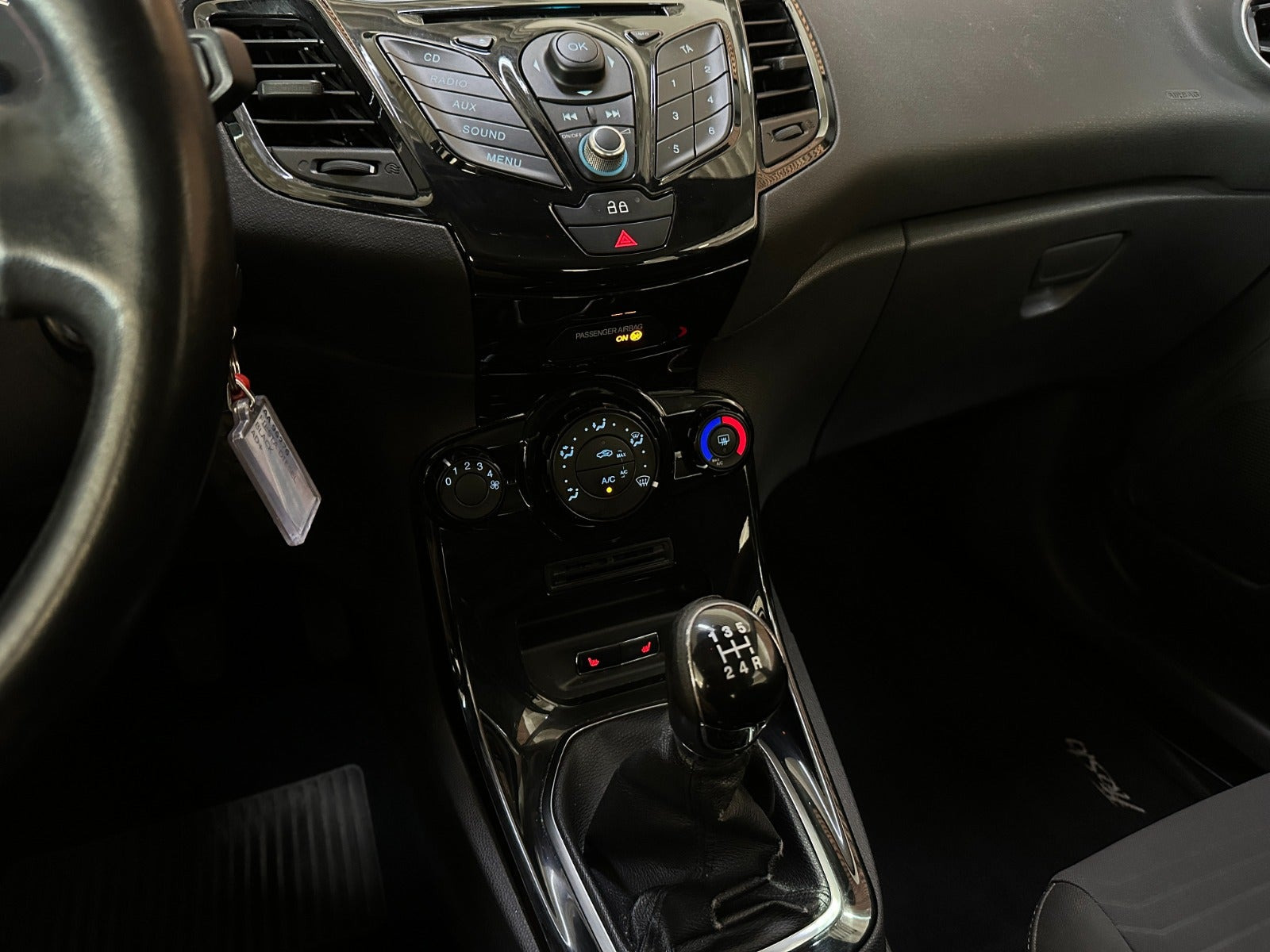 Sort Ford Fiesta fra 2013