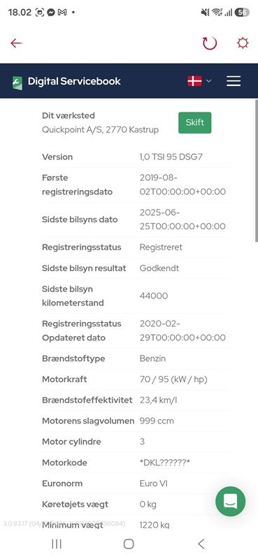 undefined VW Polo fra 2019