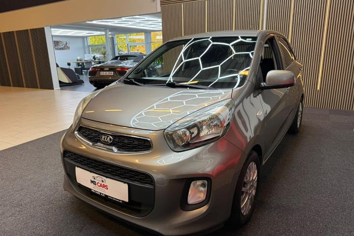 Orange Kia Picanto fra 2016